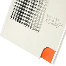 Блокнот Yes Success is built white А5, 64 аркуші, в лінійку (152049) - мініатюра 2