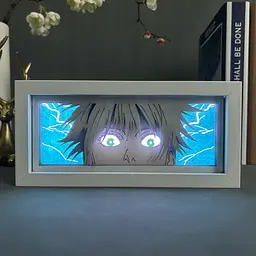 Світильник нічник 3D Магічна битва Годжо Сатору Jujutsu Kaisen Gojo Satoru 20 см NL3D JK GS 02 - мініатюра 2