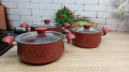 Набір посуду O.M.S. Collection 3027 Red - мініатюра 5