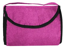 Коляска для ляльки 2в1 CARRELLO MAESTRO, 52.5x15x38 см, 9651B+BAG ROSE RED - мініатюра 2