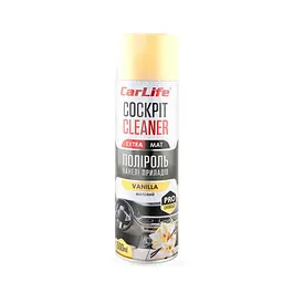 Поліроль панелі приладів Ваніль Cockpit Cleaner EXTRA MAT 500ml (CARLIFE )