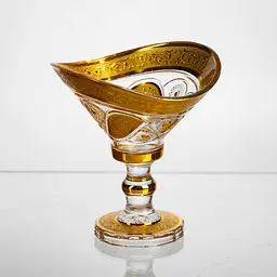 Цукерниця скляна Bogema Gold 15 см Yiwu HP-34-134 - мініатюра 6