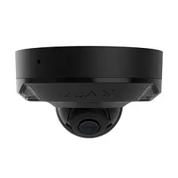 IP-відеокамера 8Mp Ajax DomeCam Mini HL (8 Mp/4 mm) Black f=4mm, ІЧ+LED-підсвічування, з мікрофоном (26-00688)