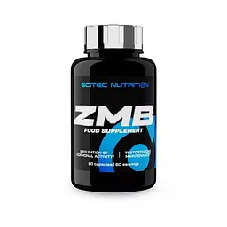 Комплекс цинк, магній, B6 Scitec Nutrition ZMB, 60 капсул