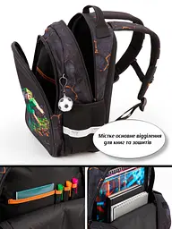 Ортопедичний рюкзак 6 в 1 для хлопчика School Standard Майнкрафт для початкової школи (SET 160-32) - мініатюра 8