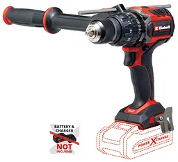 Шурупокрут-дриль ударний акумуляторний Professional TP-CD 18/120 Li-i BL - Solo PXC 18В Einhell teh0025350 - мініатюра 2