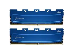Модуль пам'яті Exceleram 16 GB (2x8GB) DDR4 3200 MHz Blue Kudos (EKBLUE4163222AD)