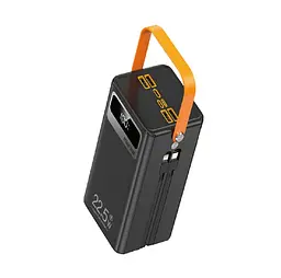 Зовнішній акумулятор WUW TUGII-Y105 50000mAh PD22.5W quick charge Чорний