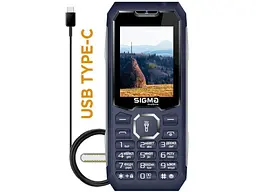 Мобільний телефон Sigma mobile X-style 341 BRO Blue - мініатюра 6
