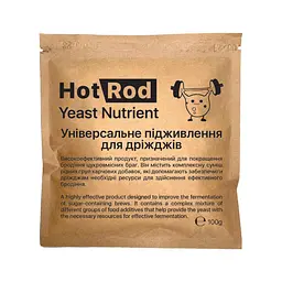 Універсальне підживлення для дріжджів Hot Rod Distiller Yeast Nutrient на 10 л 100 г (D2051)