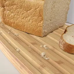 Хлібниця з бамбуковою кришкою-дошкою Joseph Joseph Bread Bin 18x37x22 см біла (81097) - мініатюра 4