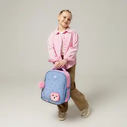 Рюкзак каркасний YES H-100 Cute Bear Teddy 35х28х15 см Різнокольоровий (559894) - мініатюра 9