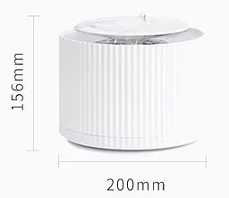 Розумна поїлка дозатор води для тварин Youpin Furrytail Clear Drinking Fountain White XCD1201801 US Plug - мініатюра 5