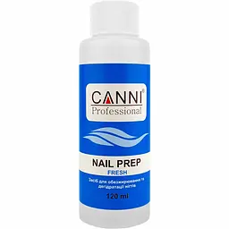 Засіб для знежирення та дегідратації нігтів Canni Nail Prep Fresh 120 мл