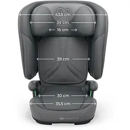 Автокрісло Kinderkraft Unity 2 i-Size Grey (KCUNIT02GRY0000) - мініатюра 10