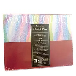 Склейка-блок для акварелі Watercolor 200г/м2 20л середнє зерно Fabriano - мініатюра 3