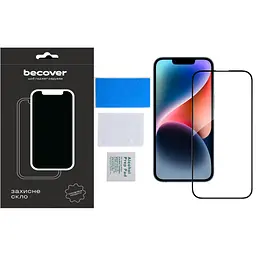 Скло захисне BeCover Apple iPhone 15 Pro Max Black (710594) - мініатюра 4