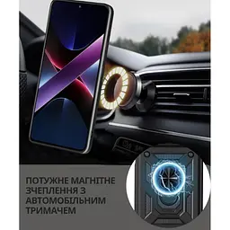 Чохол до мобільного телефона BeCover Military Motorola Moto G06 / G06 Power 4G Black (715035) - мініатюра 5