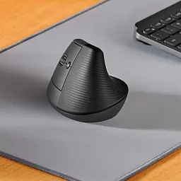 Миша бездротова Logitech Lift Vertical Ergonomic Graphite (910-006474) - мініатюра 7