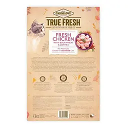 Сухий корм Carnilove True Fresh Cat для дорослих кішок, з куркою, 4,8 кг - мініатюра 3