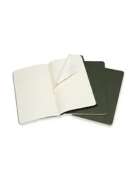 Записник Moleskine Cahier середній, Лінійка Зелений (CH016K15) - мініатюра 3