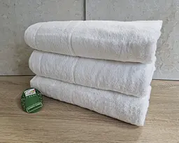 Набір турецьких махрових рушників Cestepe 50х90 3 штуки + 70х140 3 штуки Bamboo Sarev White - мініатюра 2
