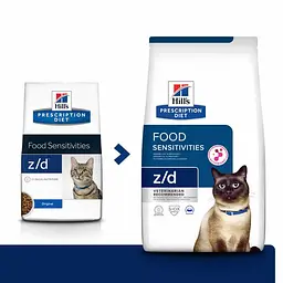 Сухий корм Hill's Prescription Diet z/d для котів при харчовій алергії, 3 кг - мініатюра 3