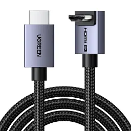 Кабель мультимедійний HDMI M to HDMI M 2.0m 8K60Hz 48Gbps braided black Ugreen (85169)