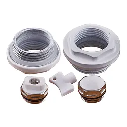 Комплект для радіатора Bitherm 3/4" без кріплень SET-02 BT0553 - мініатюра 2