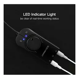 Звукова плата Ugreen CM129 black (40964) - мініатюра 5