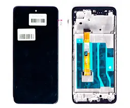 Дисплей Realme C65 4G чорний + рамка