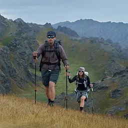 Комплект із трекінгових палиць карбонових телескопічних, 2 шт Naturehike CNK2550DS015, 61–135 см, зелений - миниатюра 3