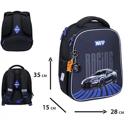 Рюкзак каркасний Yes H-100S Racing Speed (550216) - мініатюра 9