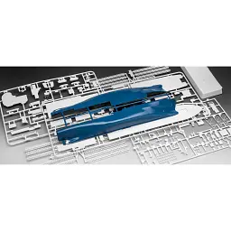 Збірна модель Revell Німецький дослідницький корабель Метеор рівень 4, масштаб 1:300, 181 деталь (RVL-05218) - мініатюра 6
