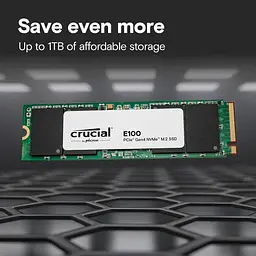 Накопичувач SSD Crucial m.2 NVMe 480GB E100 PCIe 4.0 (CT480E100SSD8) - мініатюра 5