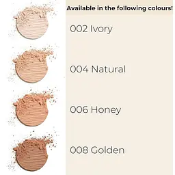 Пудра для обличчя компактна Gosh Dextreme High Coverage Powder відтінок 002 (Ivory) 9 г - мініатюра 3