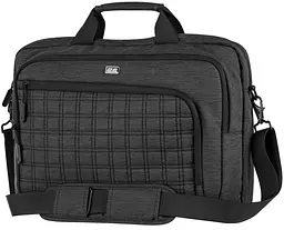 Сумка CrossSquares 16", чорна 2E teh0014646