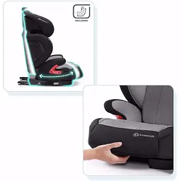 Автокрісло Kinderkraft 15-36 кг IsoFix Unity Black - мініатюра 9
