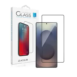Захисне скло ACCLAB Full Glue для Samsung Galaxy S25 Ultra SM-S938 Black (1283126609794) - мініатюра 2