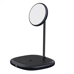 Бездротовий зарядний пристрій Baseus Swan 2-in-1 Wireless Magnetic Charging Bracket 20 W iP12 WXSW-C01 - мініатюра 3