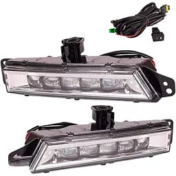 LED Протитуманні фари для Honda CR-V 2017-10W з проводкою Комплект (HD-0093 LED)