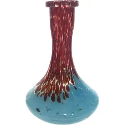 Колба для кальяну Craft Double color II Глянець Червоно-блакитна