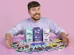 Молочний шоколад MrBeast Feastables Milk Chocolate Bar 60 г - мініатюра 7