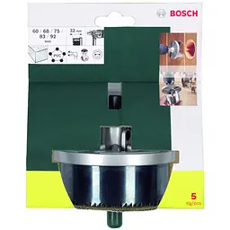 Коронки по дереву Professional 60.68.75.83.92мм Bosch hoz0013354 - мініатюра 3