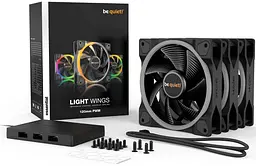 Вентилятор Be quiet! Light Wings 120mm PWM 3 pack (BL076) - мініатюра 4