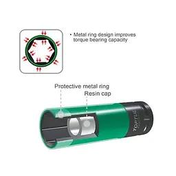 Ударна головка 1/2" довга для шиномонтажу 19мм Pro-Series Toptul hoz0009227 - мініатюра 3