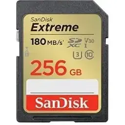 Карта пам'яті SanDisk 256GB SD class 10 UHS-I Extreme (SDSDXVV-256G-GNCIN)