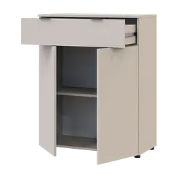 Комод Doros Рон 2 2 фасади 1 шухляда Кашемір 80х38х100 (41516044) - мініатюра 6