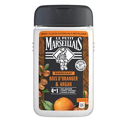 Гель для душу Le Petit Marseillais Апельсинове дерево й аргана 250 мл (3574661193649/3574661701431)
