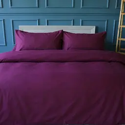 Комплект постільної білизни Ranforce Elite MirSon Burgundy 143 x 210 см (2200013528876)